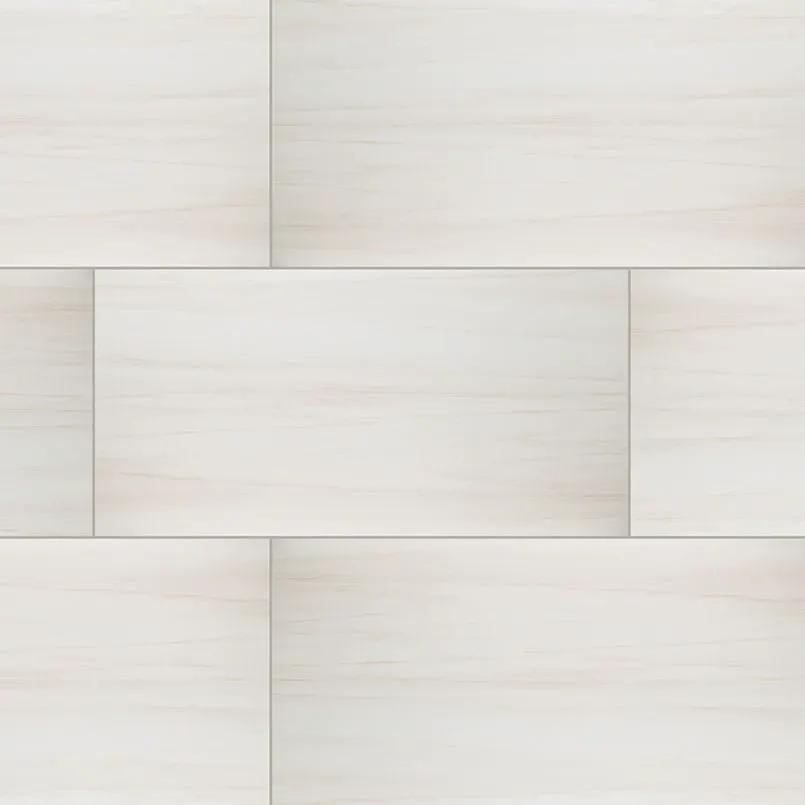 Eden Dolomite Polished Marble Look Porcelain Tiles 24x48 close up