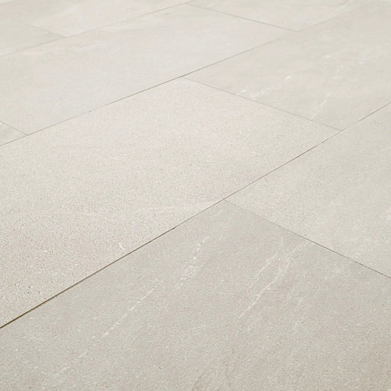 Elbe Alabaster Lappato Porcelain Mosaics 2x2 angled view