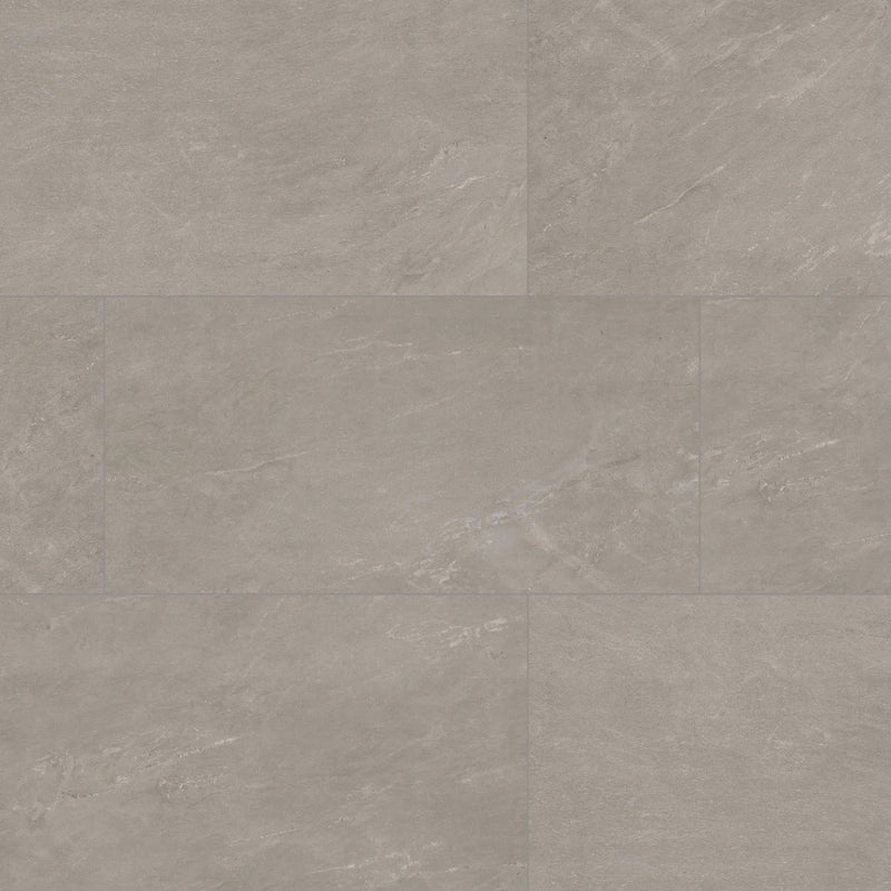 Elbe Ash Lappato Porcelain Tiles 12x24 close up