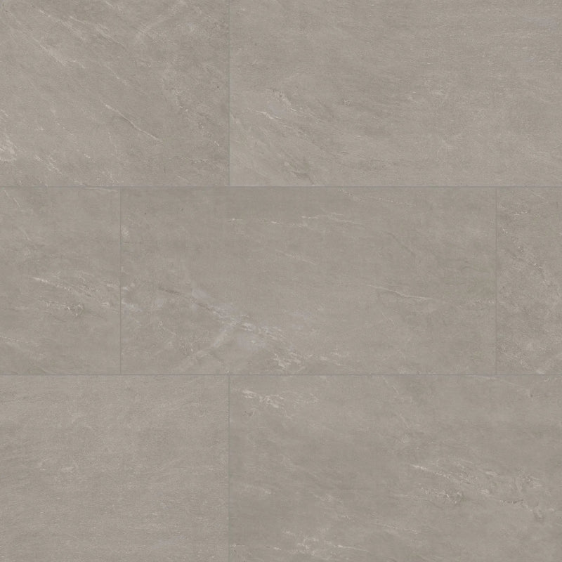 Elbe Ash Lappato Porcelain Tiles 24x48 close up