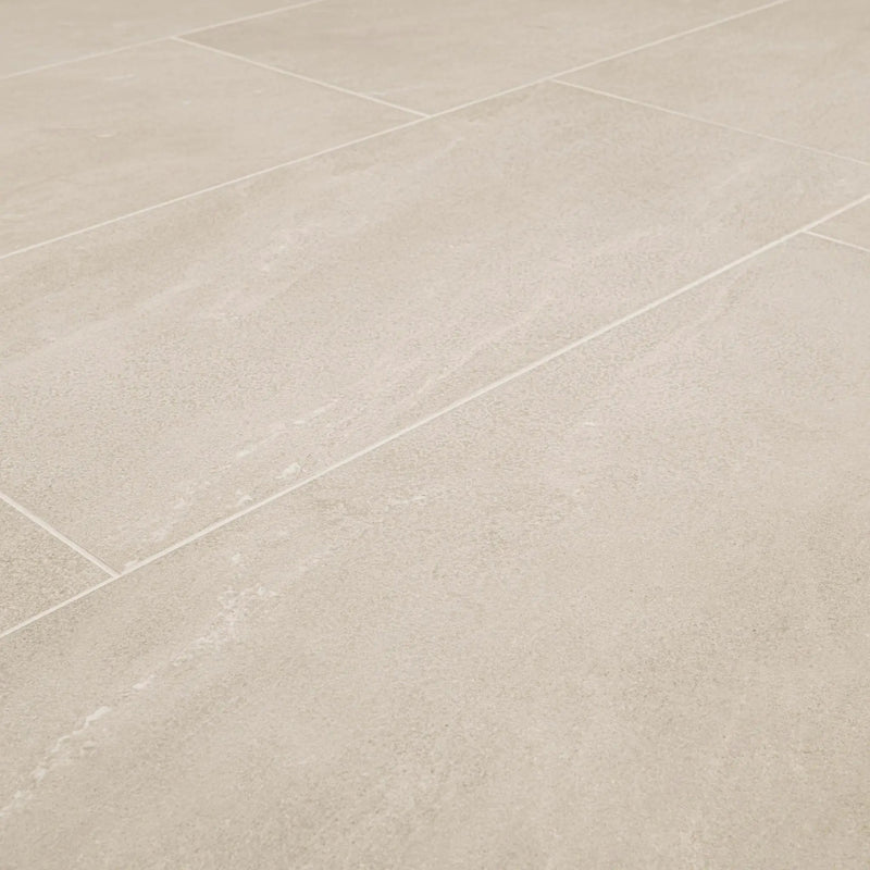 Elbe Sand Lappato Porcelain Tiles 12x24 angled view