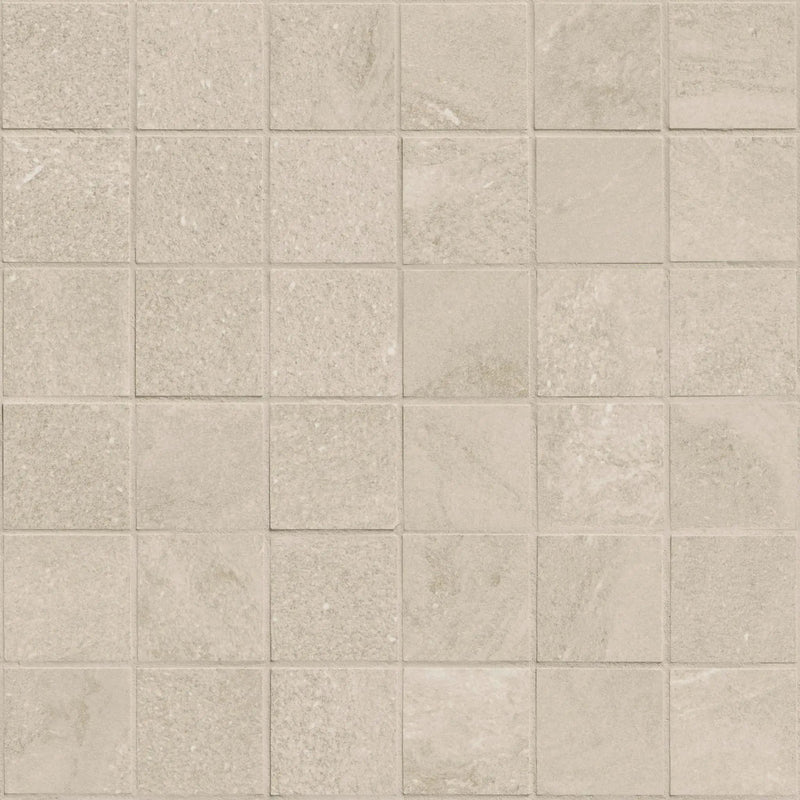 Elbe Sand Lappato Porcelain Mosaics 2x2 close up