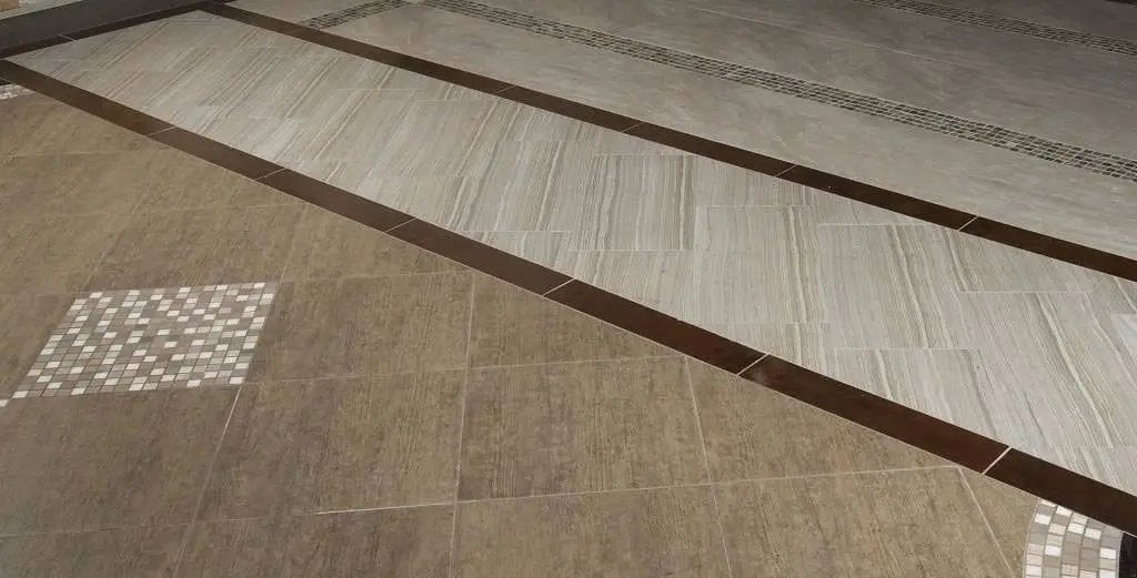 Eramosa Silver Matte Limestone Look Porcelain Tiles 12x24 in a finished room