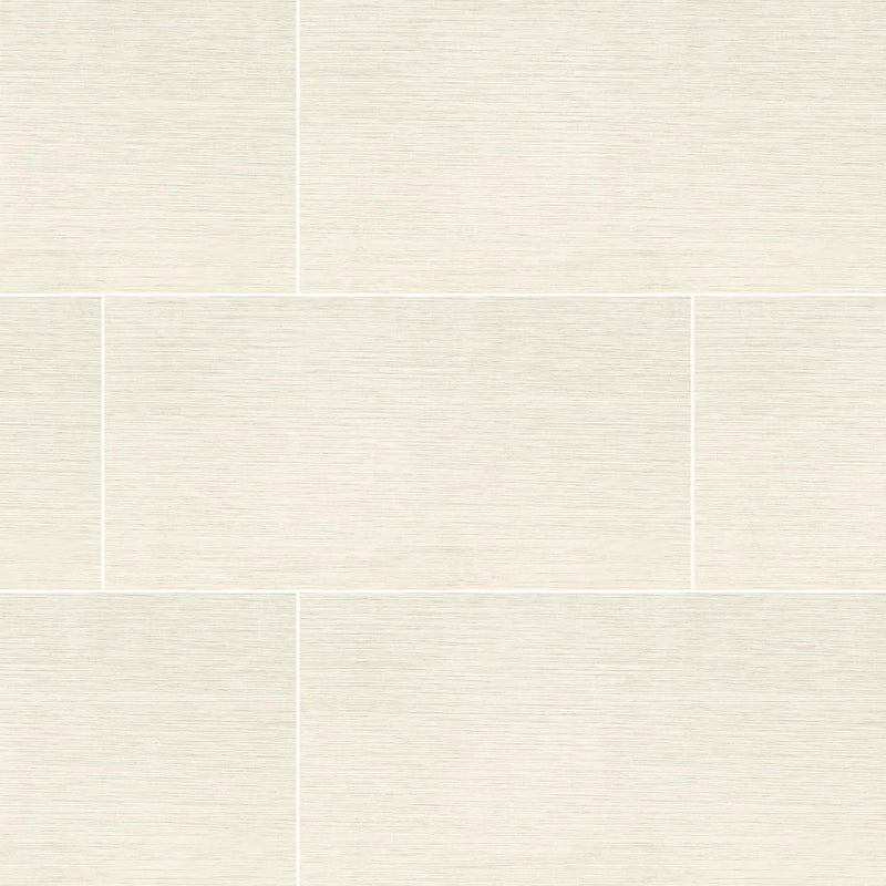 Focus Glacier Matte Fabric Look Porcelain Tiles 12x24 close up