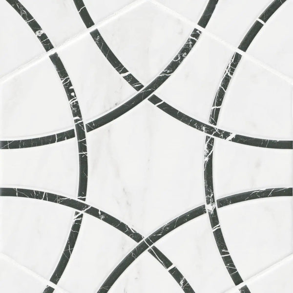 Geoglam Midnight Matte Porcelain Tiles 11x13