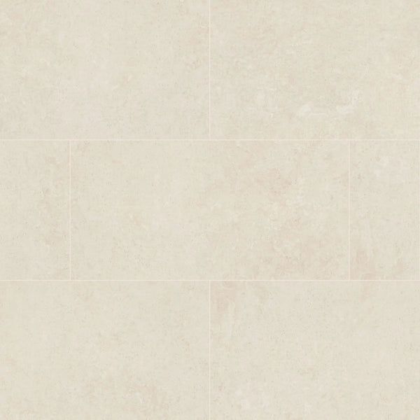 Girona Marfil Lappato Limestone Look Porcelain Tiles 12x24, photo 2 of 5
