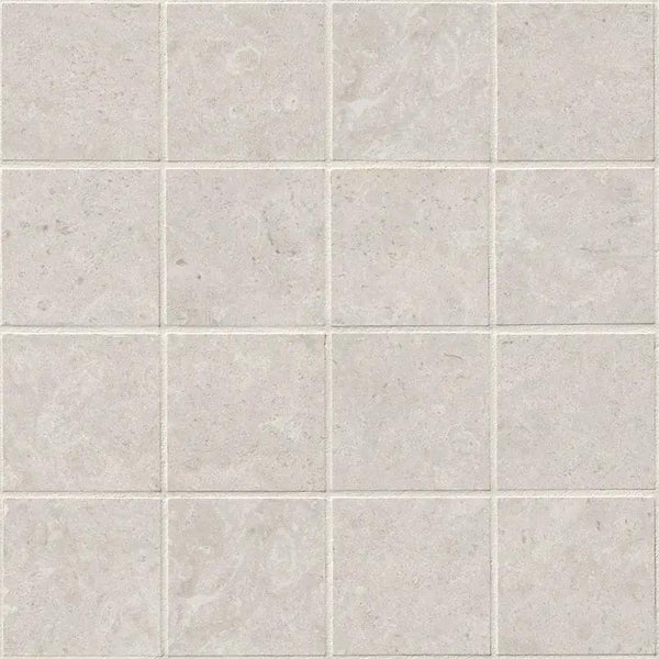 Girona Perla Lappato Limestone Look Porcelain Mosaics 3x3