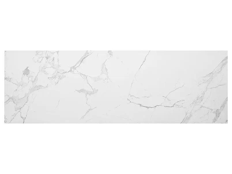 Glacier Pearl Polished Porcelain Tiles 31.5x71 close up