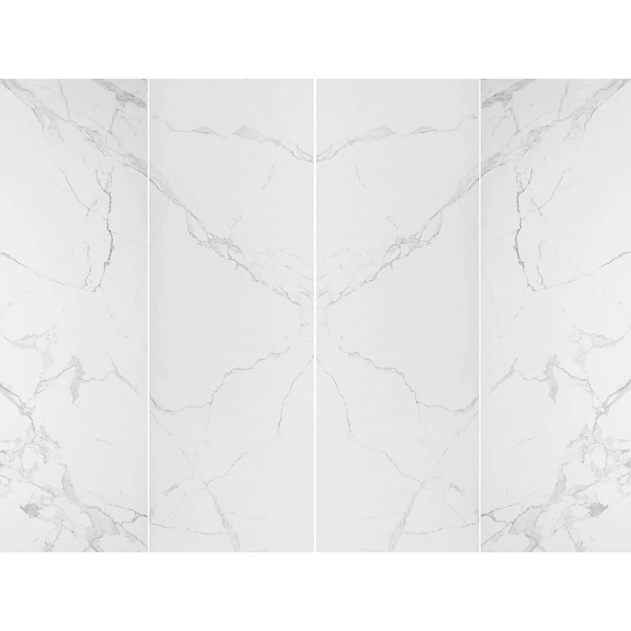 Glacier Pearl Polished Porcelain Tiles 31.5x94.5 close up