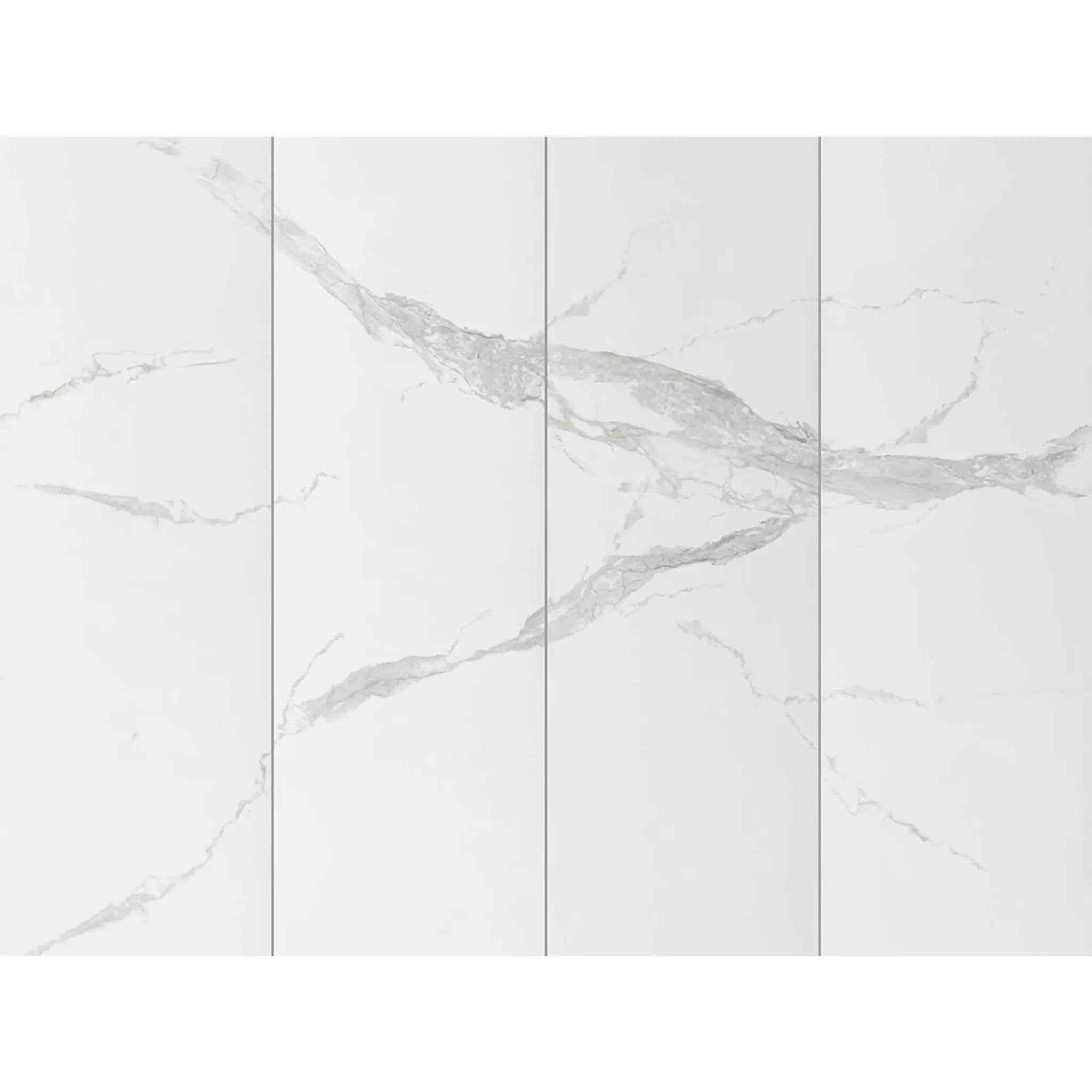 Glacier Statuary Polished Porcelain Tiles 31.5x94.5 close up