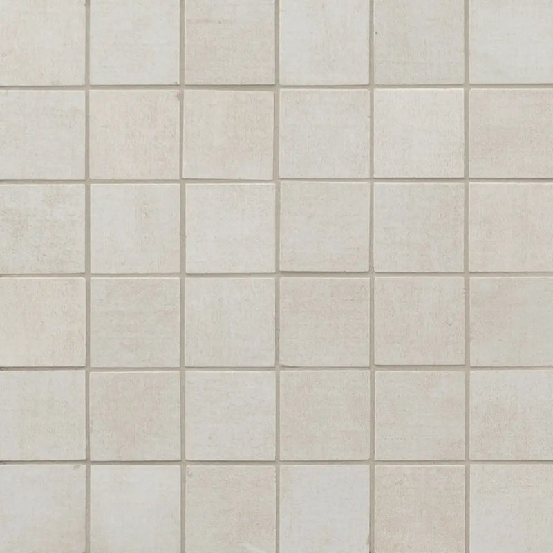 Gridscale Ice Matte Ceramic Mosaics 2x2 by MSI Surfaces