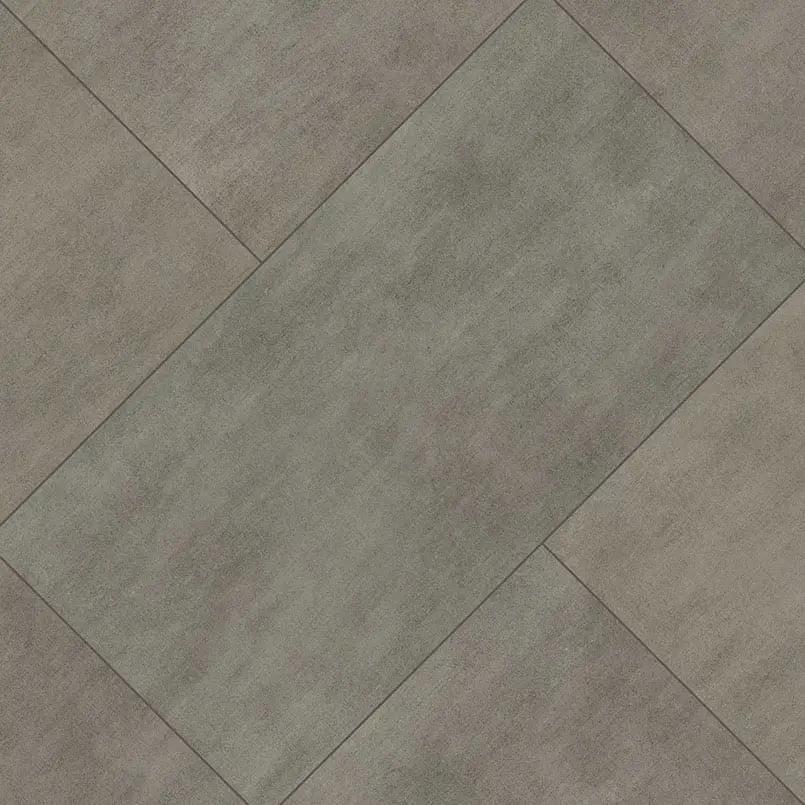 Gridscale Concrete Matte Ceramic Mosaics 2x2 angled view