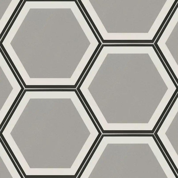 Hexley Hive Hexagon Tile Matte Porcelain 9x10.5