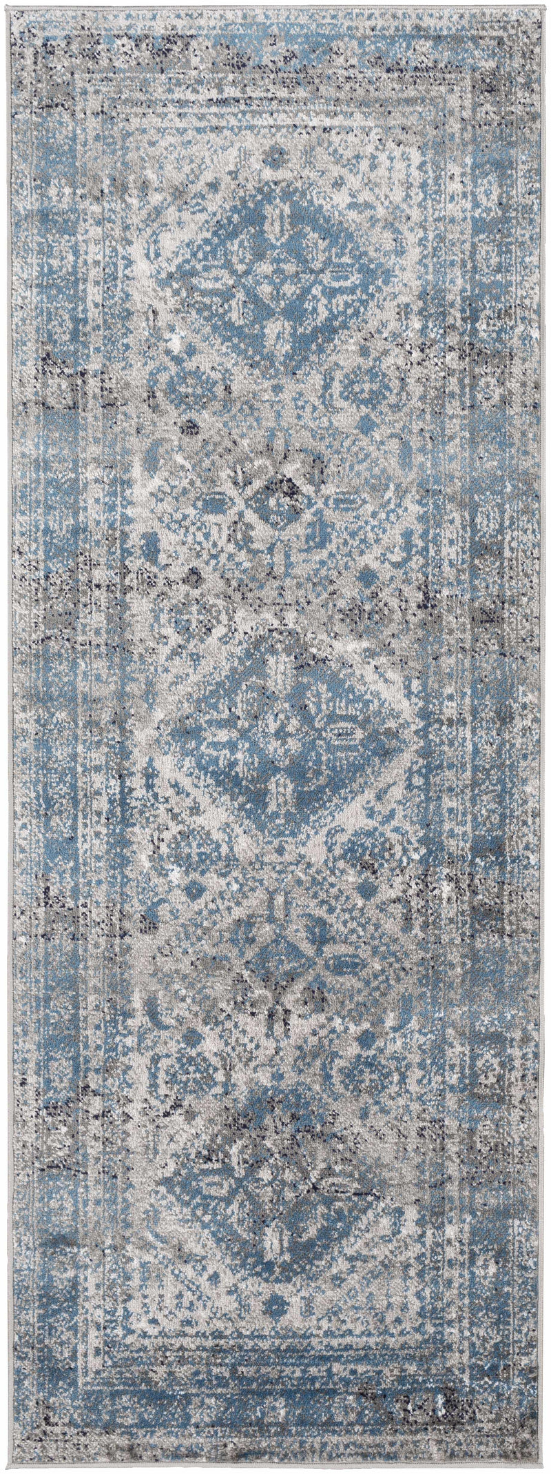 Nisula Traditional Blue Rug by Boutique Rugs