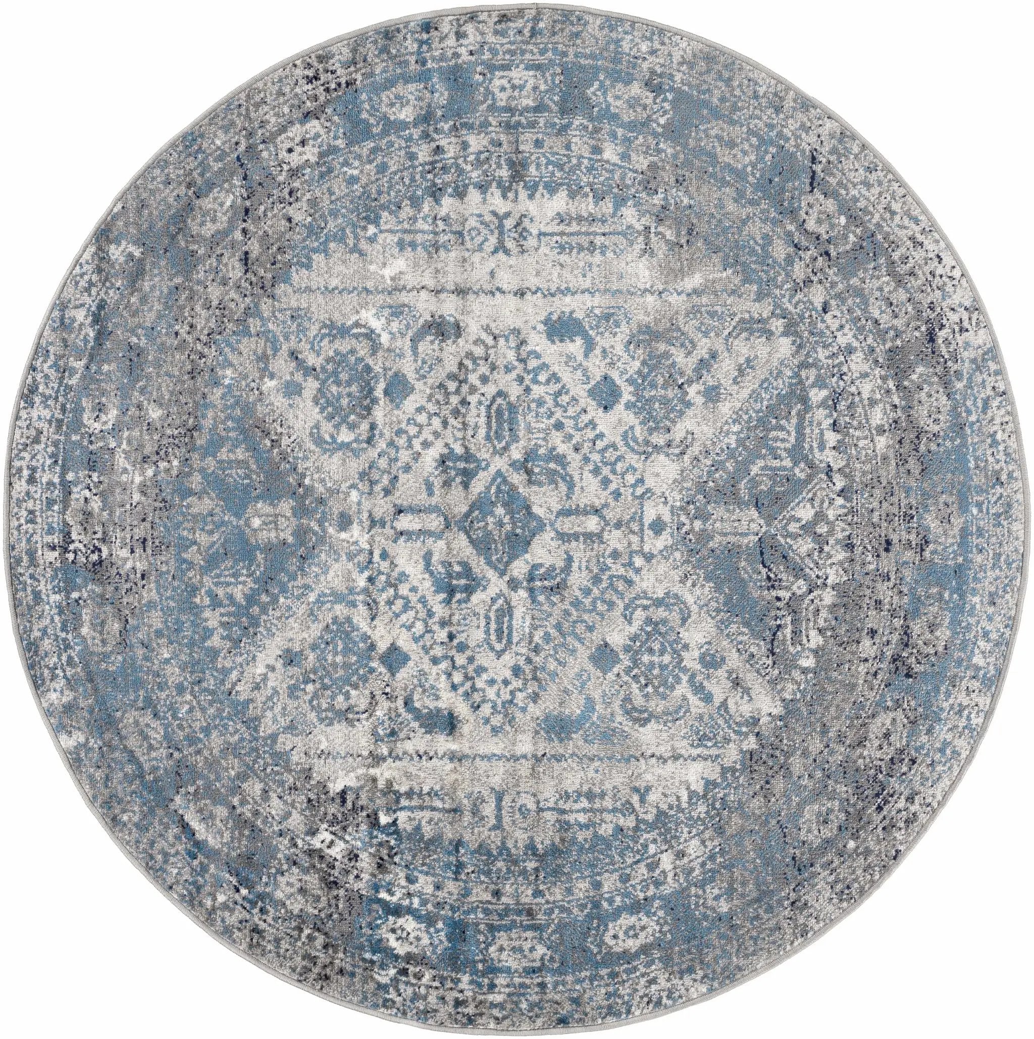 Nisula Traditional Blue Rug by Boutique Rugs