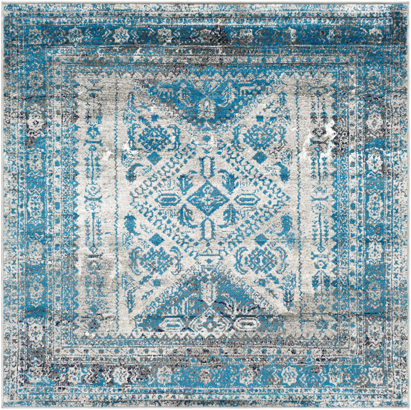 Nisula Traditional Blue Rug by Boutique Rugs