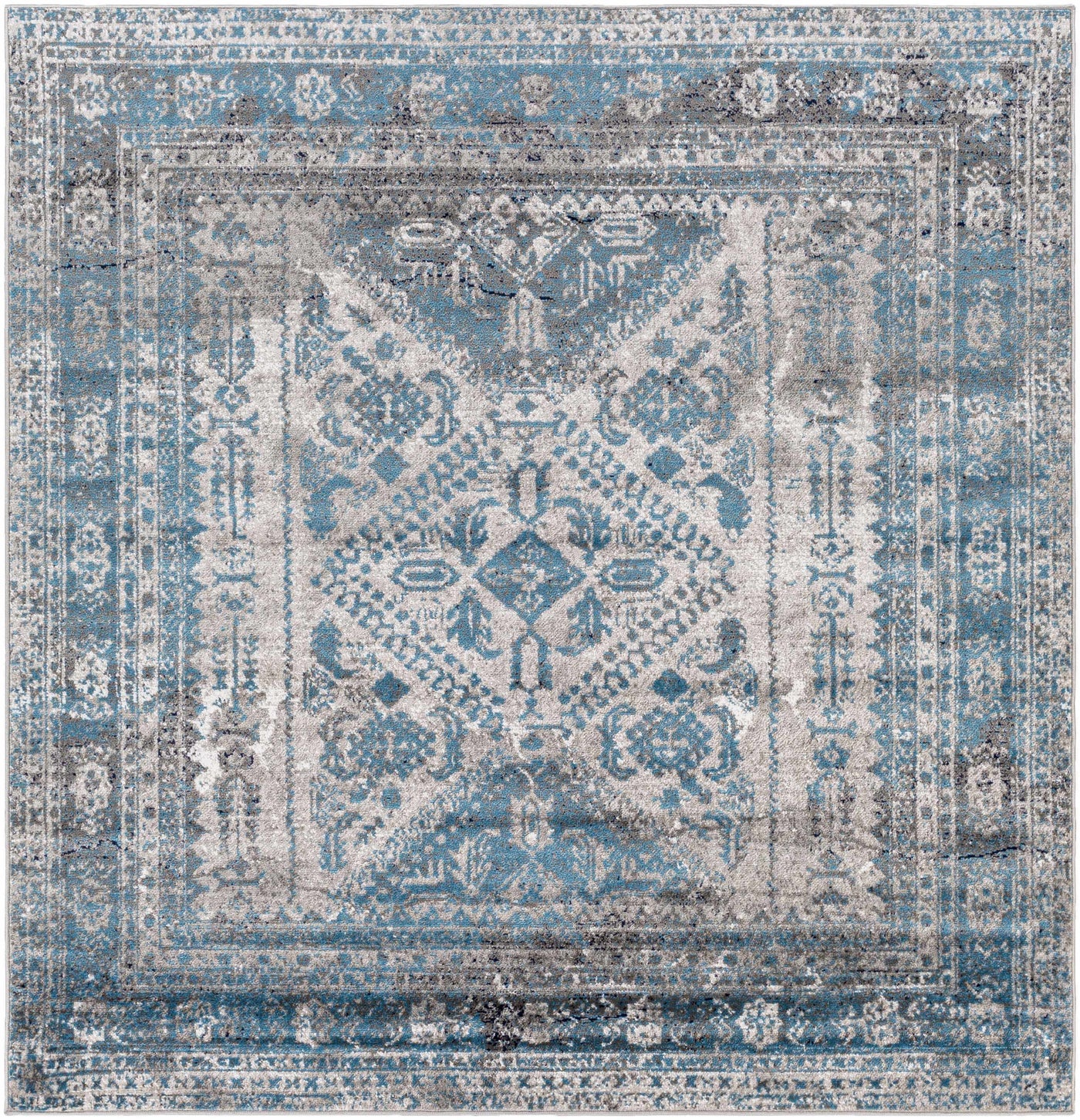 Nisula Traditional Blue Rug by Boutique Rugs