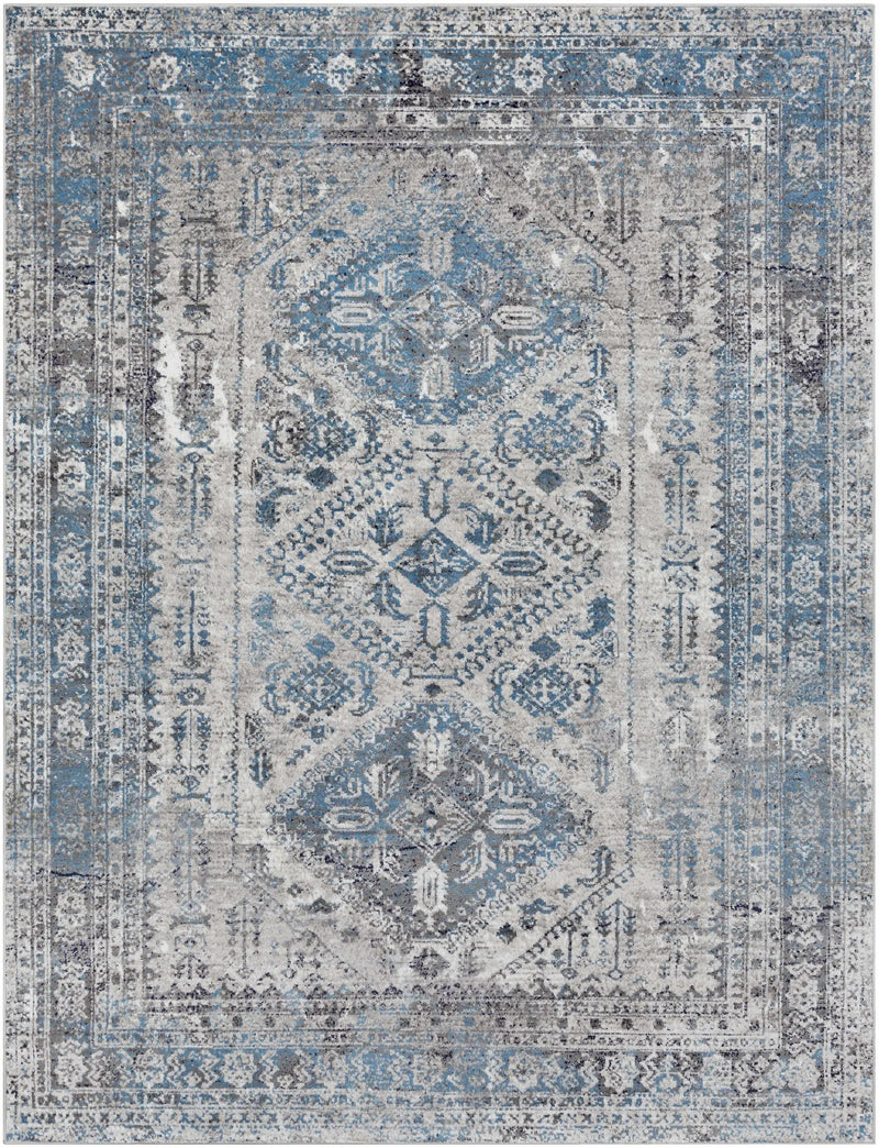 Nisula Traditional Blue Rug by Boutique Rugs