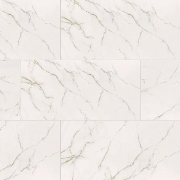 Kaya Calacatta Lucca Matte Marble Look Porcelain Tiles 12x24