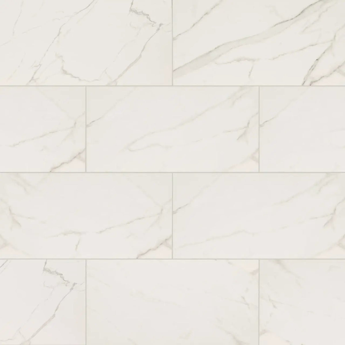 Kaya Calacatta Venato Polished Marble Look Porcelain Moldings 3x24 by MSI Surfaces
