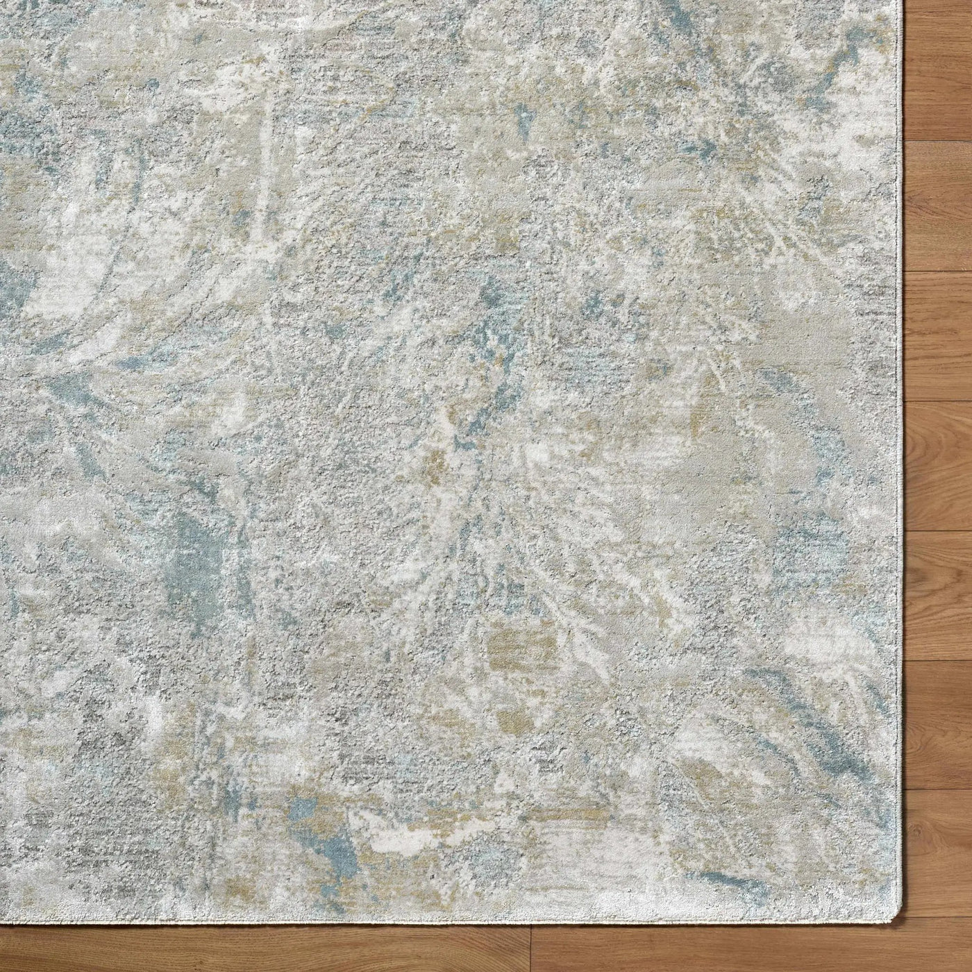 Nurit Blue Gray Thick Luxe Boutique Rug by Boutique Rugs