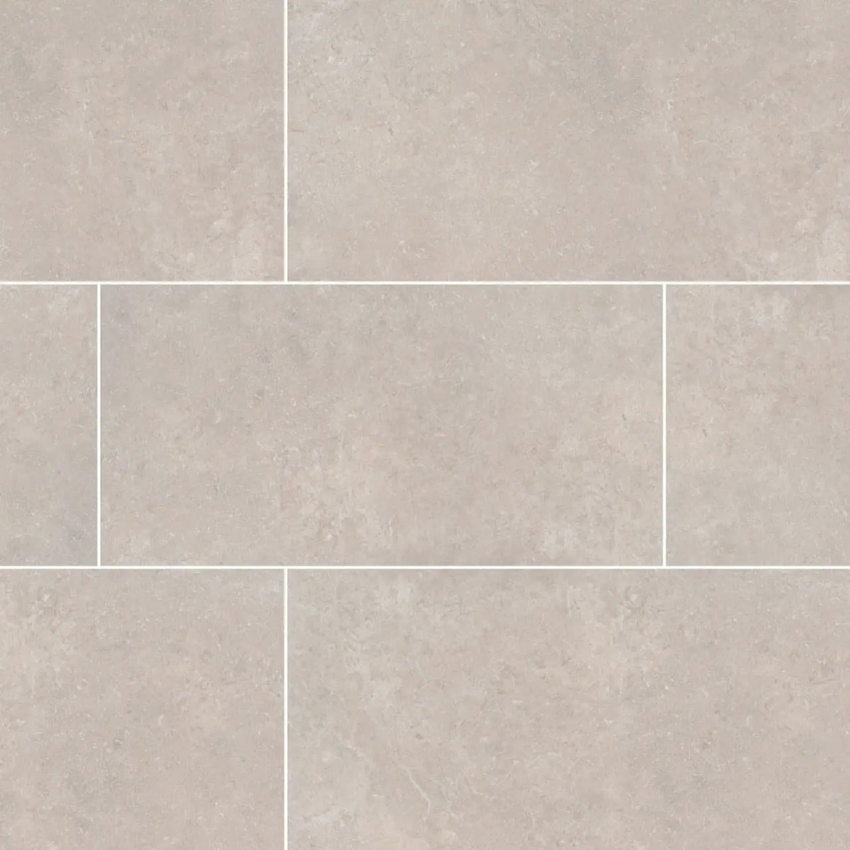 Livingstyle Pearl Matte Limestone Look Porcelain Tiles 18x36 by MSI Surfaces