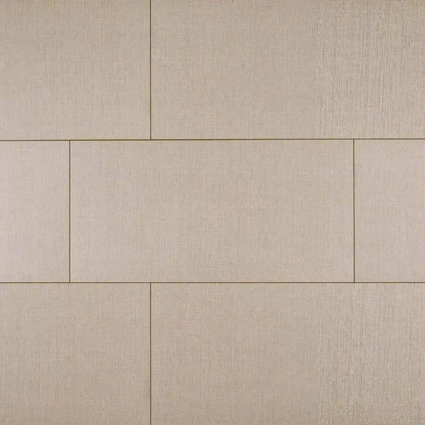 Loft Glacier Matte Fabric Look Porcelain Tiles 12x24, photo 2 of 4
