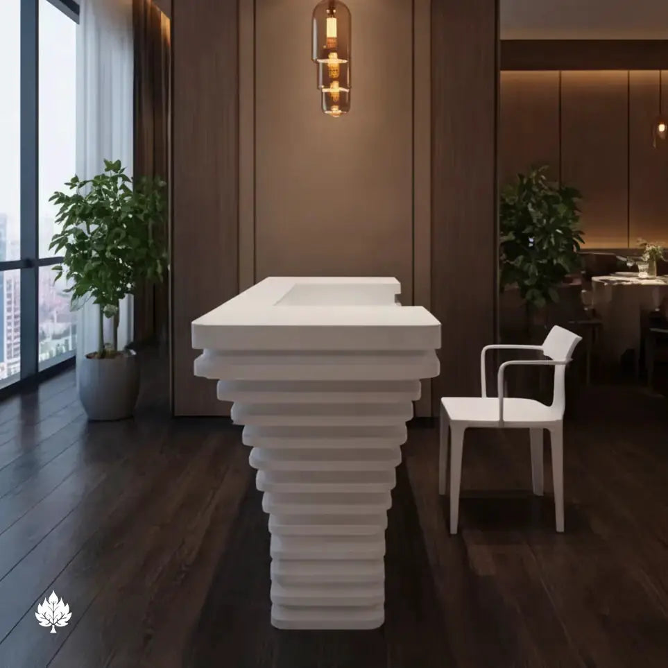 Dahlia · Front Reception Desk by Arc Grove