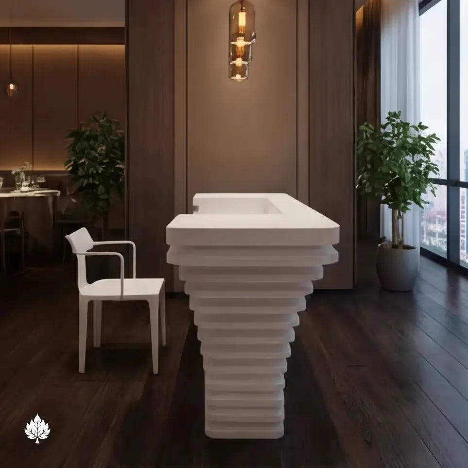 Dahlia · Front Reception Desk by Arc Grove