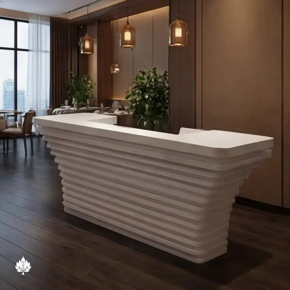 Dahlia · Front Reception Desk by Arc Grove