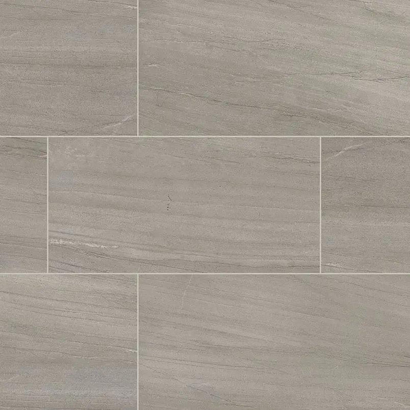 Malahari Greige Lappato Porcelain Tiles 12x24 close up