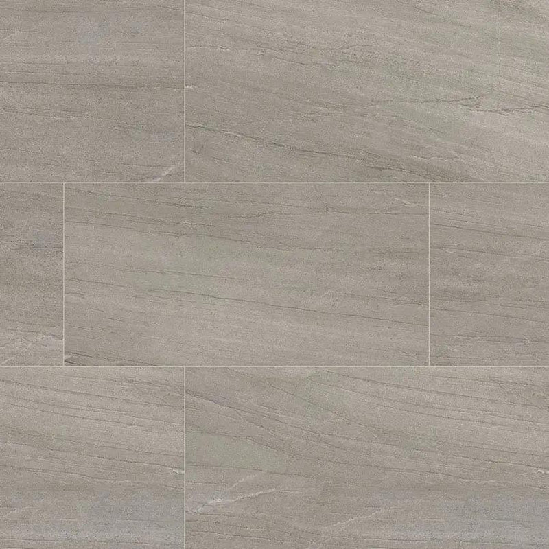 Malahari Greige Lappato Porcelain Tiles 24x48 close up