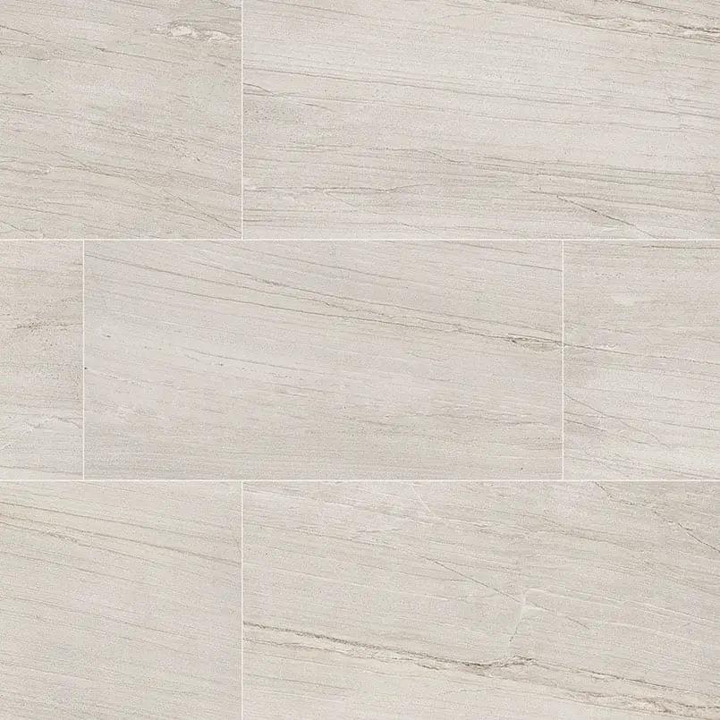 Malahari White Lappato Porcelain Tiles 24x48 close up