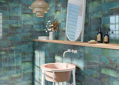 Green Ceramic Mosaics