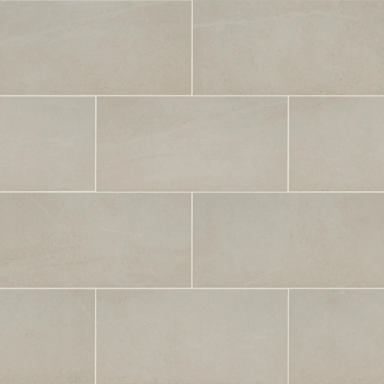 Traktion Maven Ivory Matte Limestone Look Porcelain Tiles 12x24 close up