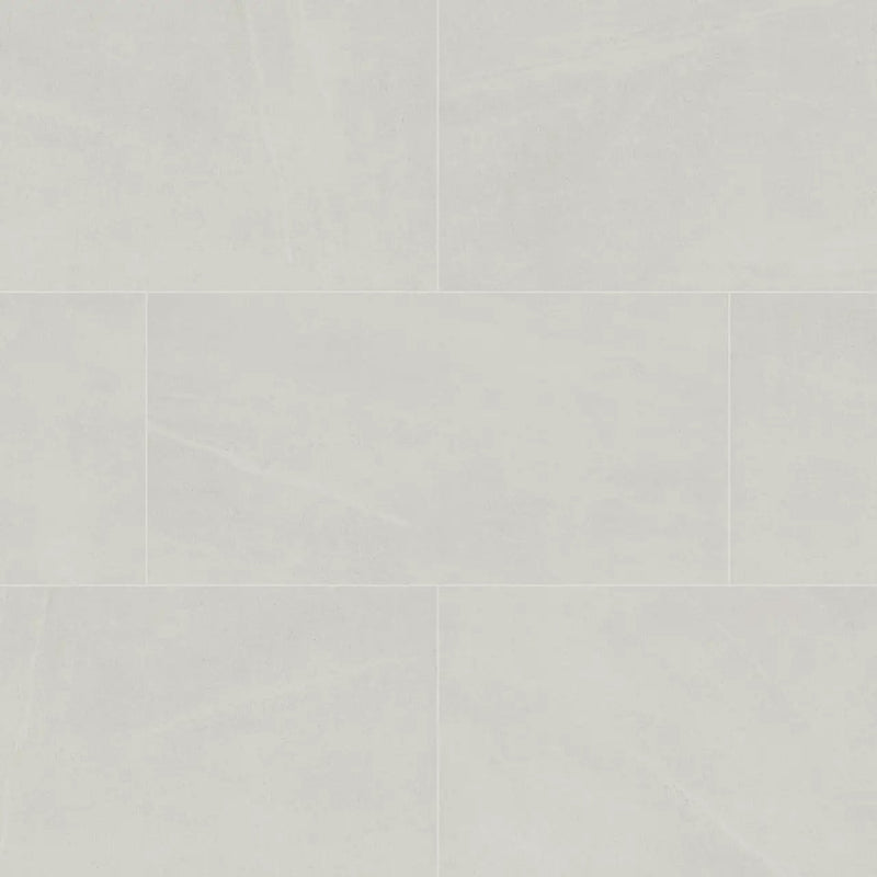 Traktion Maven Talc Matte Limestone Look Porcelain Tiles 12x24 close up