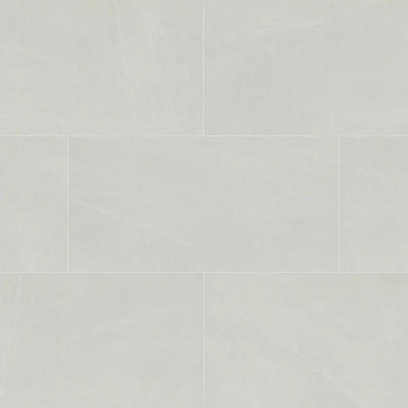 Traktion Maven Talc Matte Limestone Look Porcelain Tiles 12x24 close up