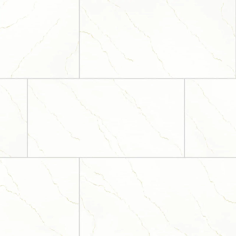 Miraggio Gold Matte Bullnose Porcelain Moldings 3x24 close up