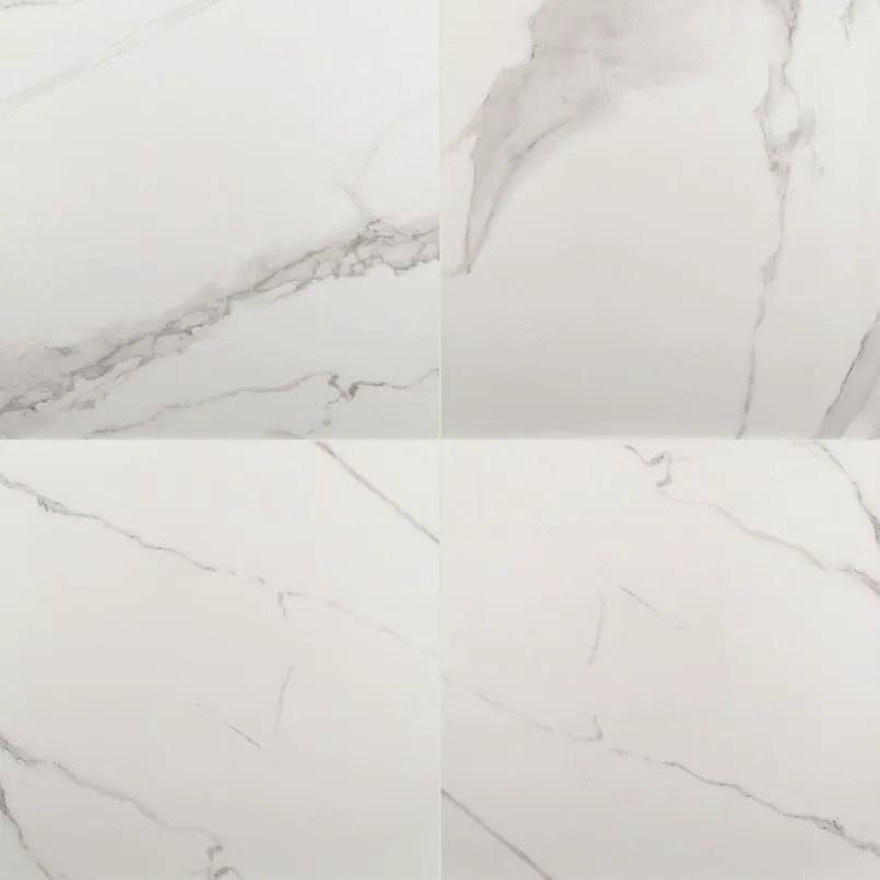 Monza Marbello Matte Marble Look Porcelain Tiles 35x35 close up