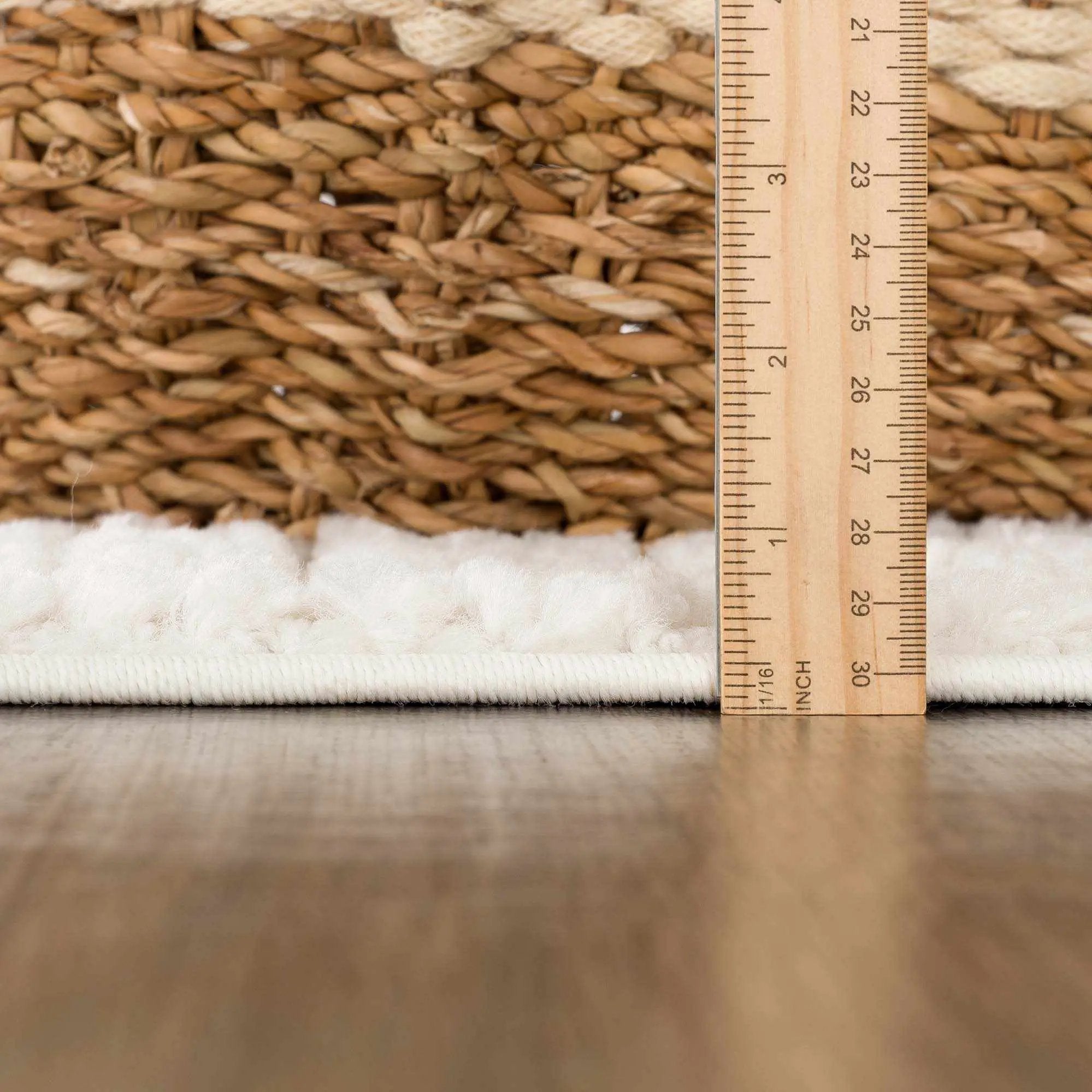 Kulu Textured Area Rug with Tassels by Boutique Rugs
