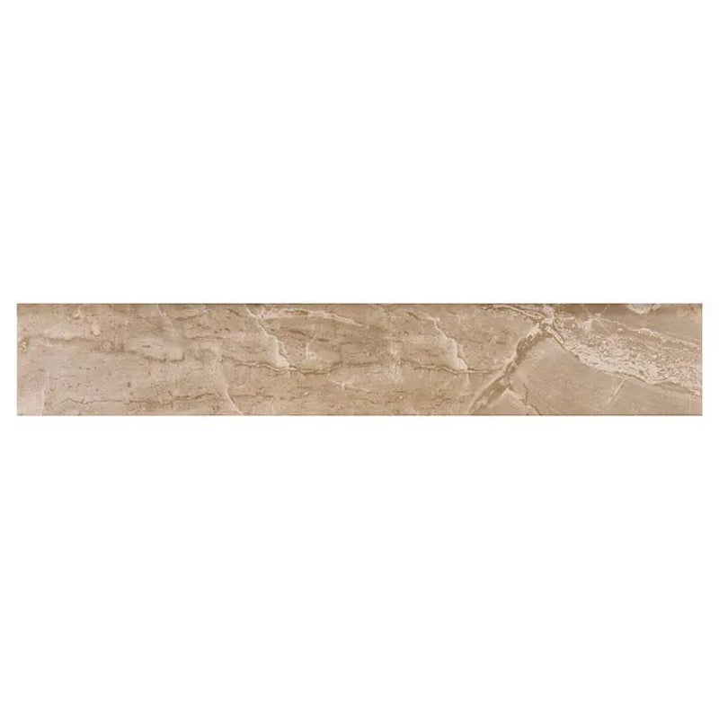 Onyx Sand Matte Bullnose Porcelain Moldings 3x18 close up