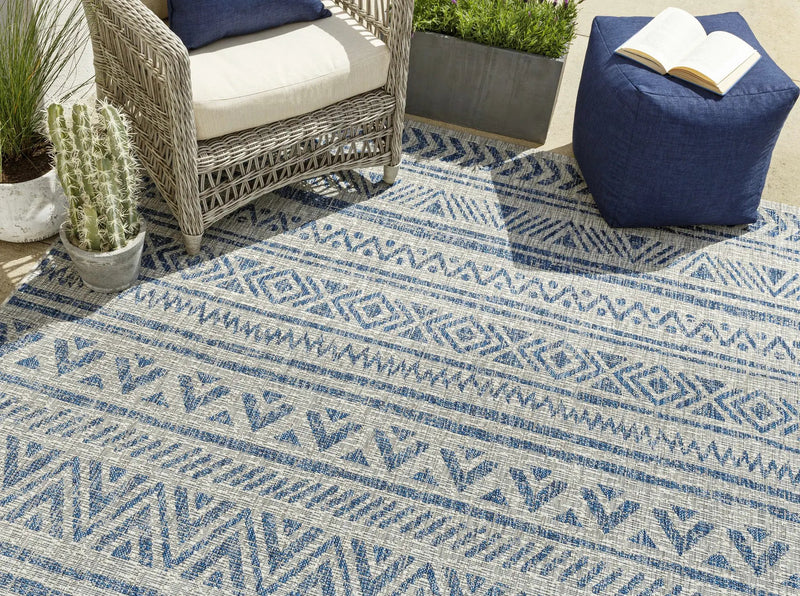 Novato All Over Pattern Performance Outdoor Rug by Boutique Rugs