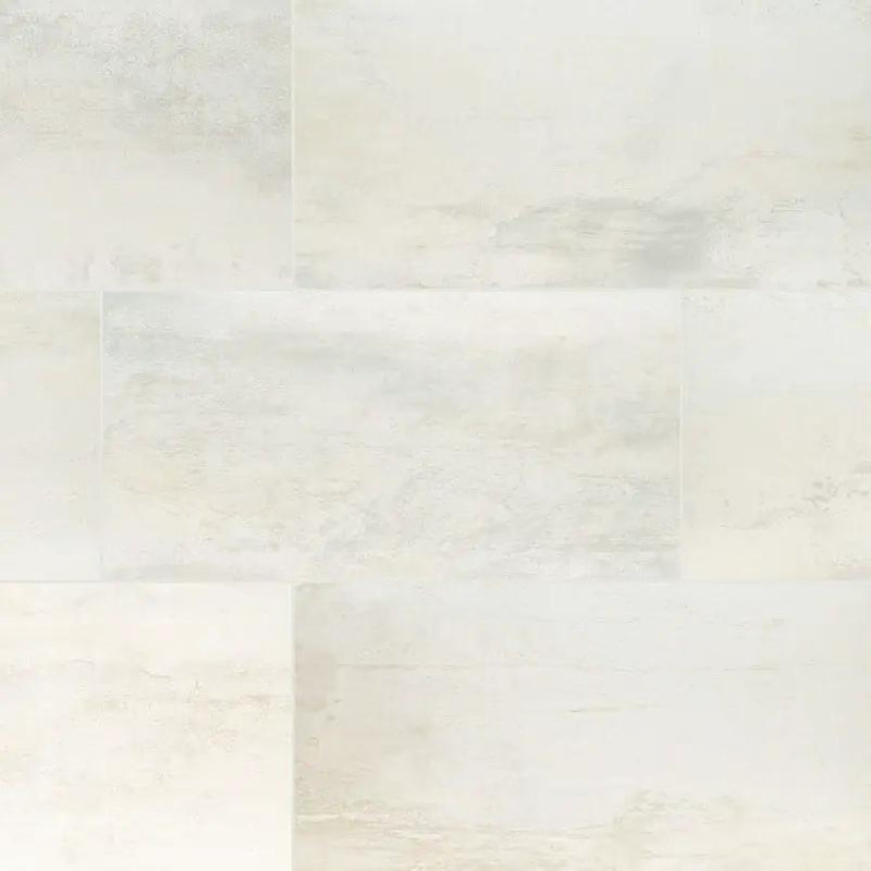 Oxide Blanc Matte Porcelain Tiles 24x48 close up