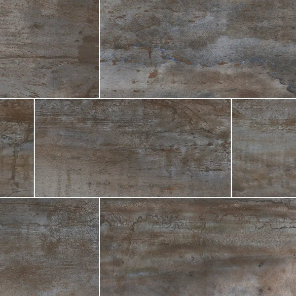 Oxide Iron Matte Porcelain Tiles 12x24