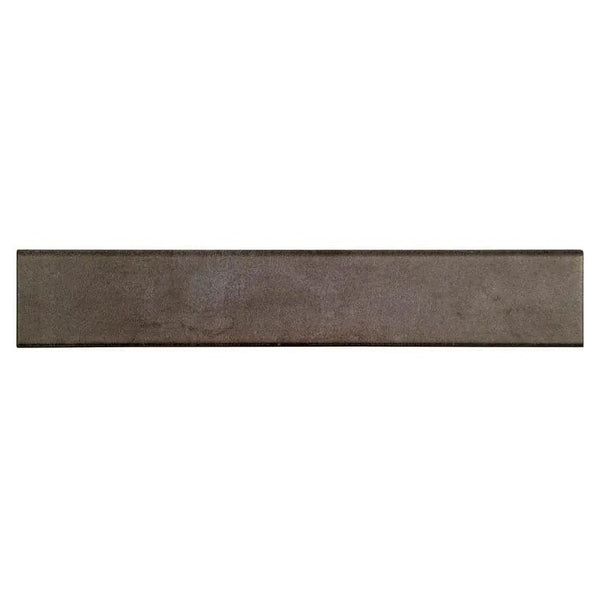 Oxide Iron Matte Bullnose Porcelain Moldings 3x18