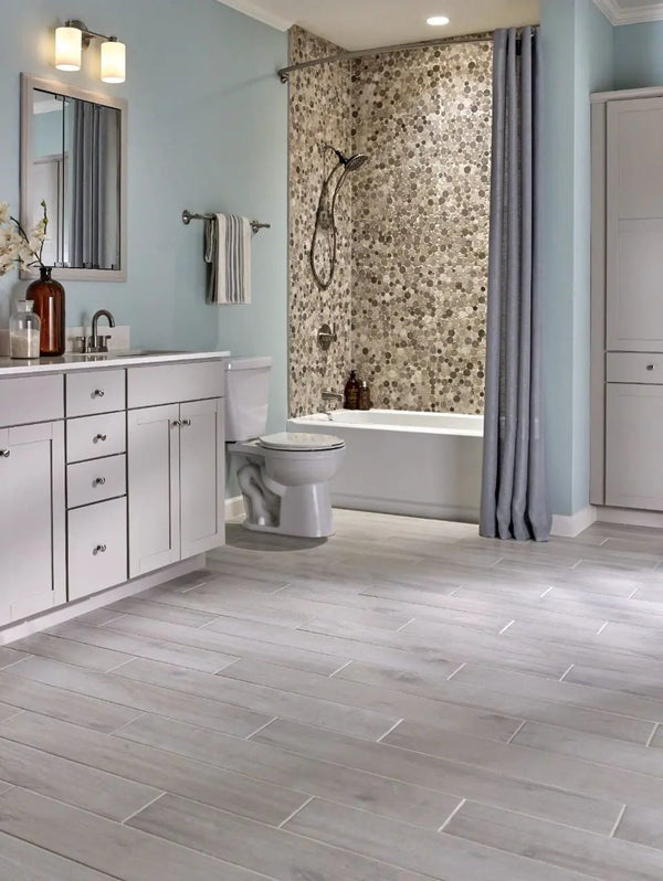 Palmetto Fog Matte Porcelain Tiles 6x36, photo 2 of 3