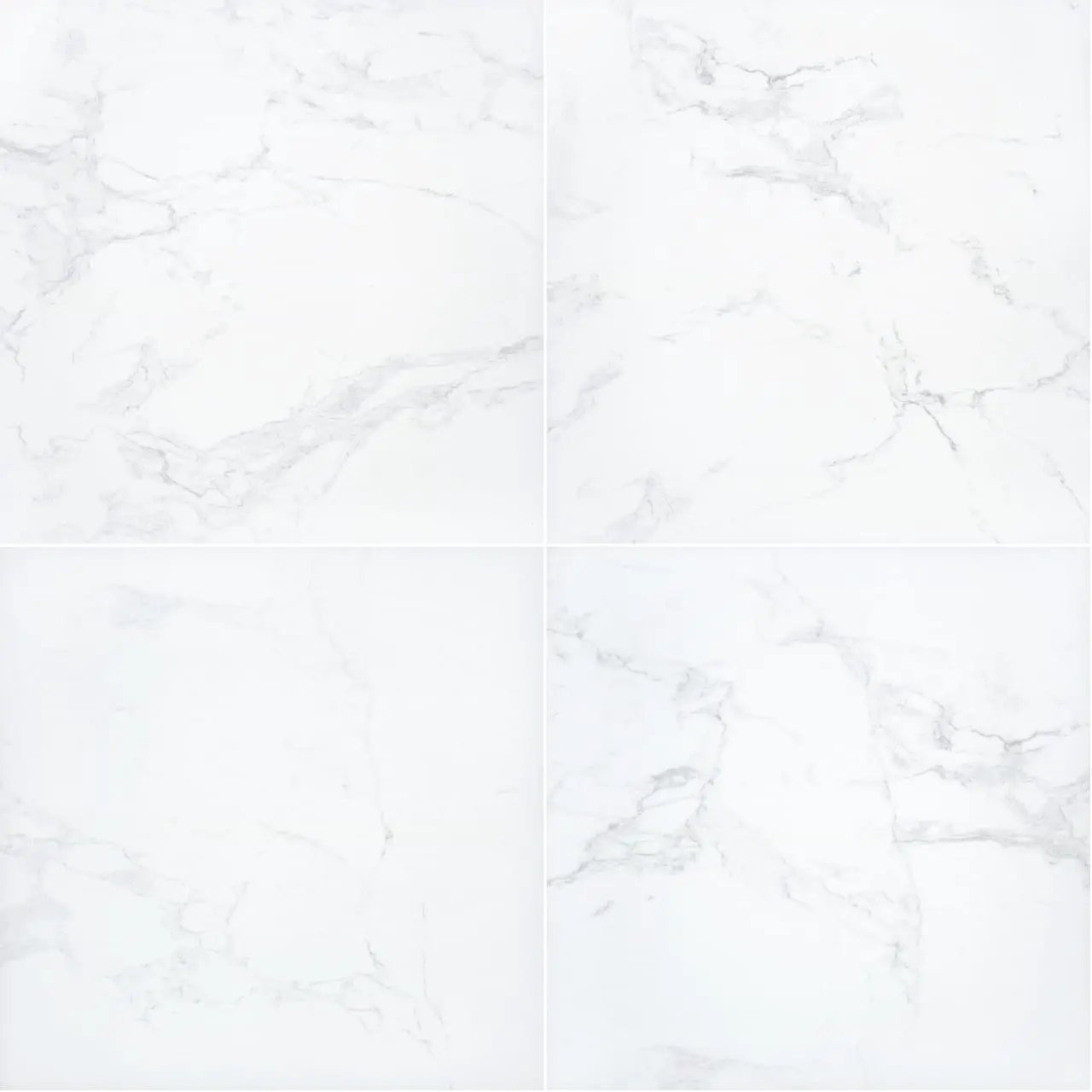 Praia Carrara Matte Bullnose Porcelain Moldings 3x24 close up