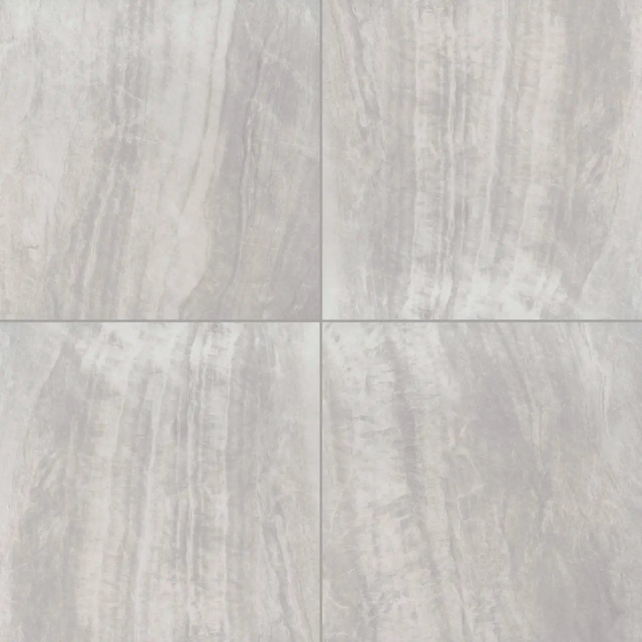 Praia Grey Matte Marble Look Porcelain Pavers 24x24 close up