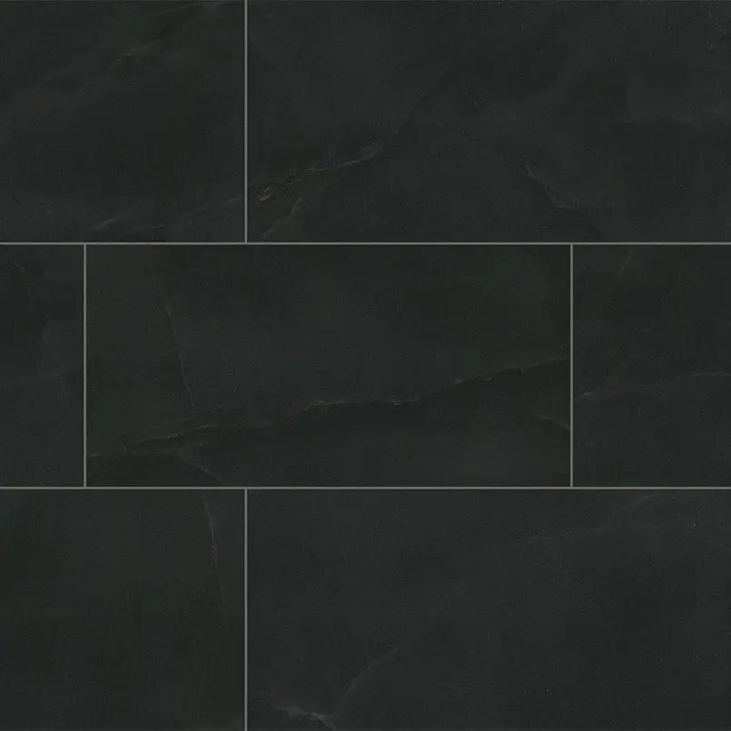 Regallo Midnight Agate Matte Porcelain Tiles 24x48 close up