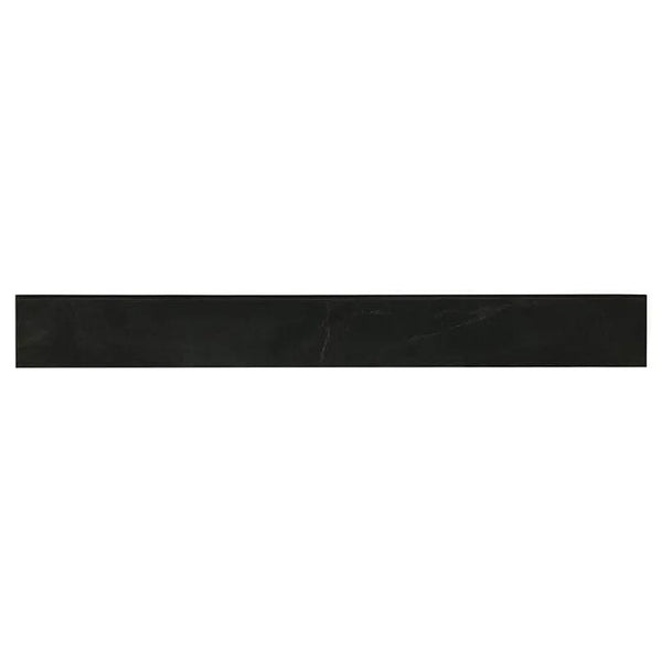 Regallo Midnight Agate Matte Bullnose Porcelain Moldings 3x24 Matte